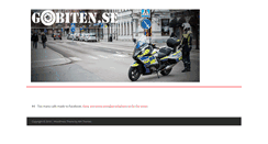 Desktop Screenshot of gobiten.se